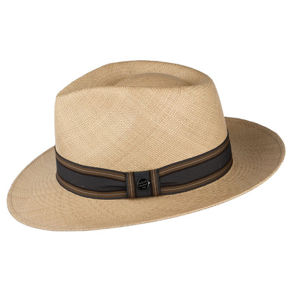 Chapeau Fedora Panama Teardrop beige sable CITY SPORT