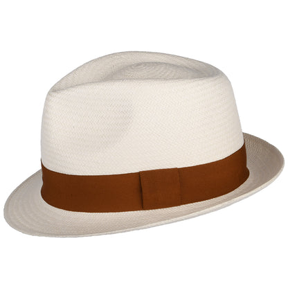 Chapeau Trilby Panama décoloré-toffee FAILSWORTH