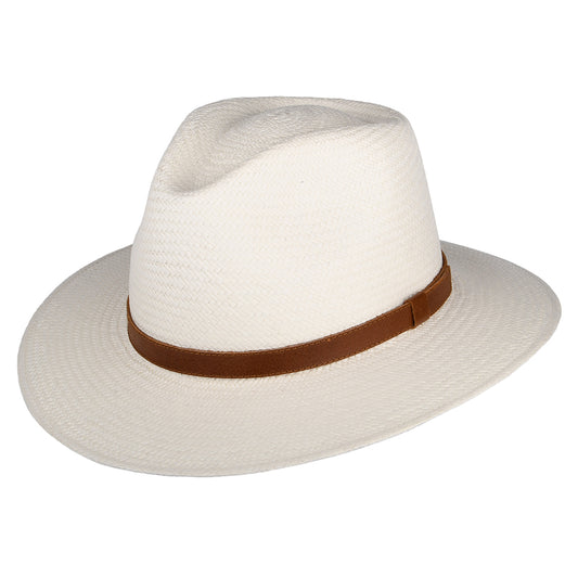 Chapeau Panama Fedora Safari décoloré FAILSWORTH
