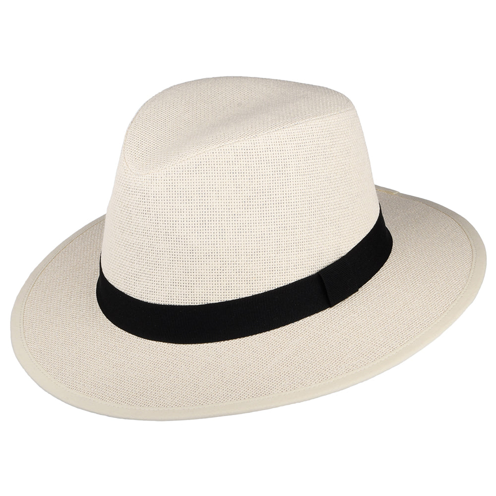 Chapeau Fedora Safari en Paille Toyo naturel FAILSWORTH