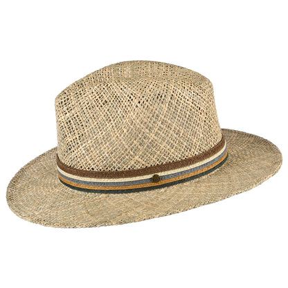 Chapeau Fedora en Jonc de Mer Havana naturel FAILSWORTH