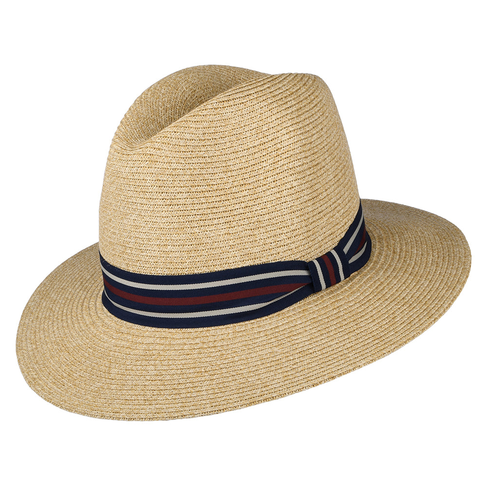 Chapeau Fedora en Paille Toyo Antigua naturel FAILSWORTH