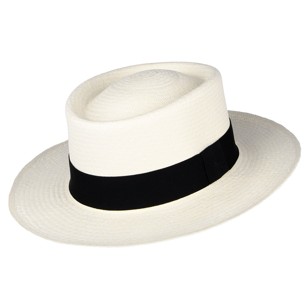 Chapeau Gambler Panama décoloré JAXON & JAMES