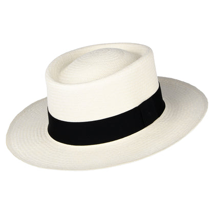 Chapeau Gambler Panama décoloré JAXON & JAMES