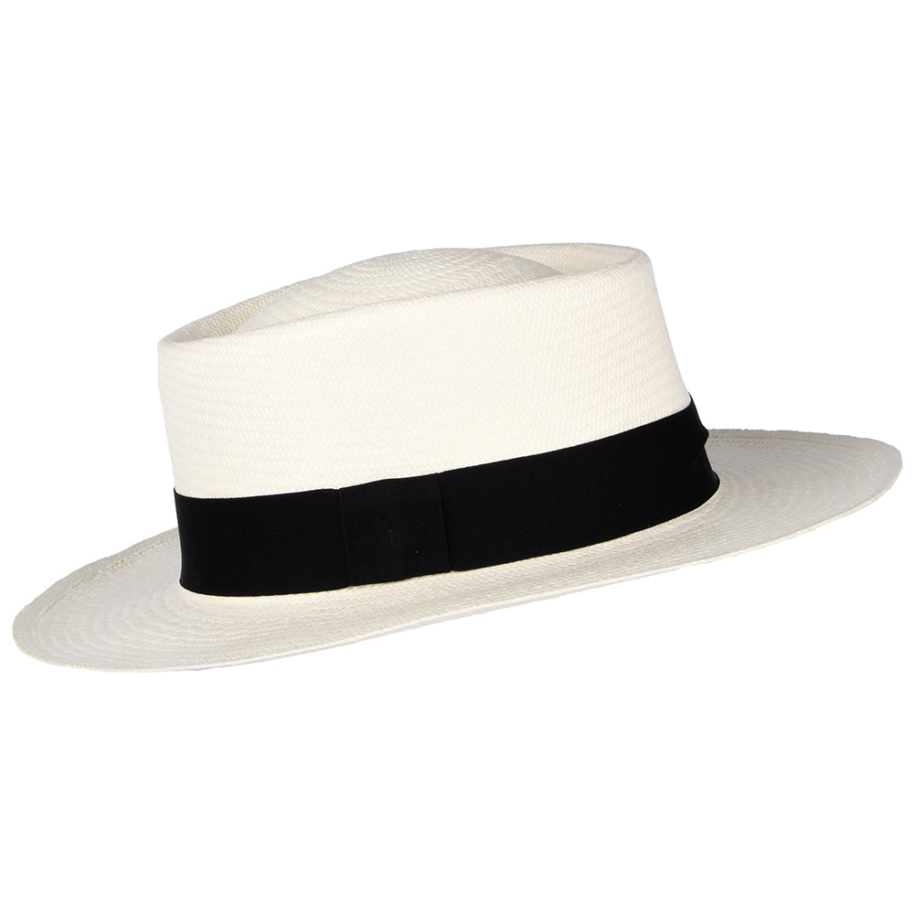 Chapeau Gambler Panama décoloré JAXON & JAMES