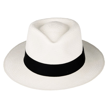 Chapeau Fedora Panama C-Crown décoloré JAXON & JAMES