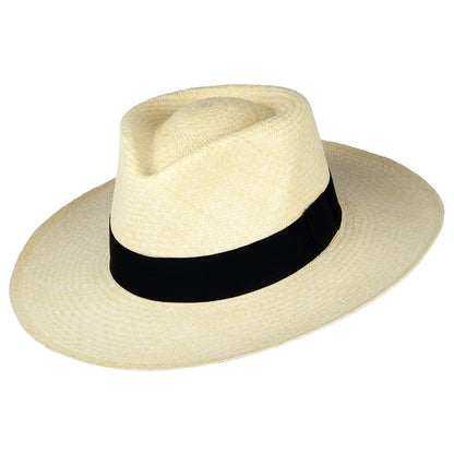 Chapeau Fedora Panama C-Crown naturel JAXON & JAMES