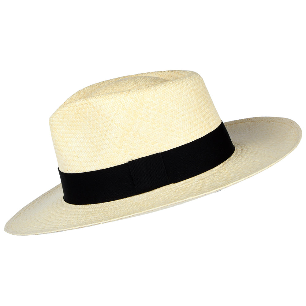 Chapeau Fedora Panama C-Crown naturel JAXON & JAMES