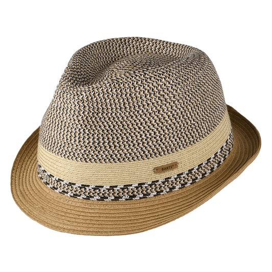 Chapeau Trilby Été Fluoriet naturel-marron clair BARTS