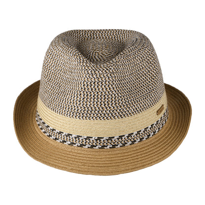 Chapeau Trilby Été Fluoriet naturel-marron clair BARTS