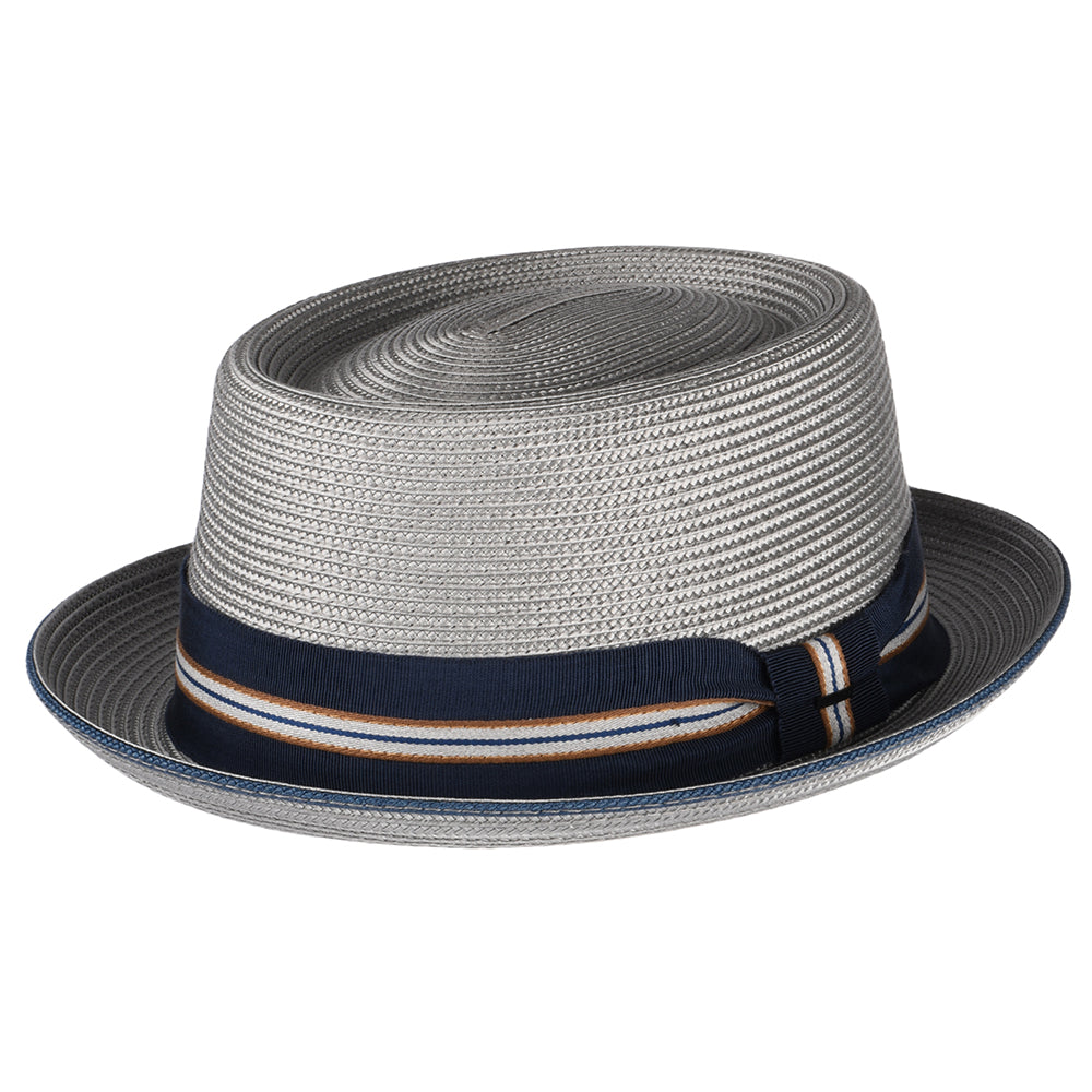 Chapeau Pork Pie Carver gris BAILEY