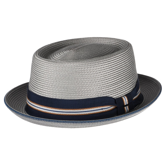 Chapeau Pork Pie Carver gris BAILEY