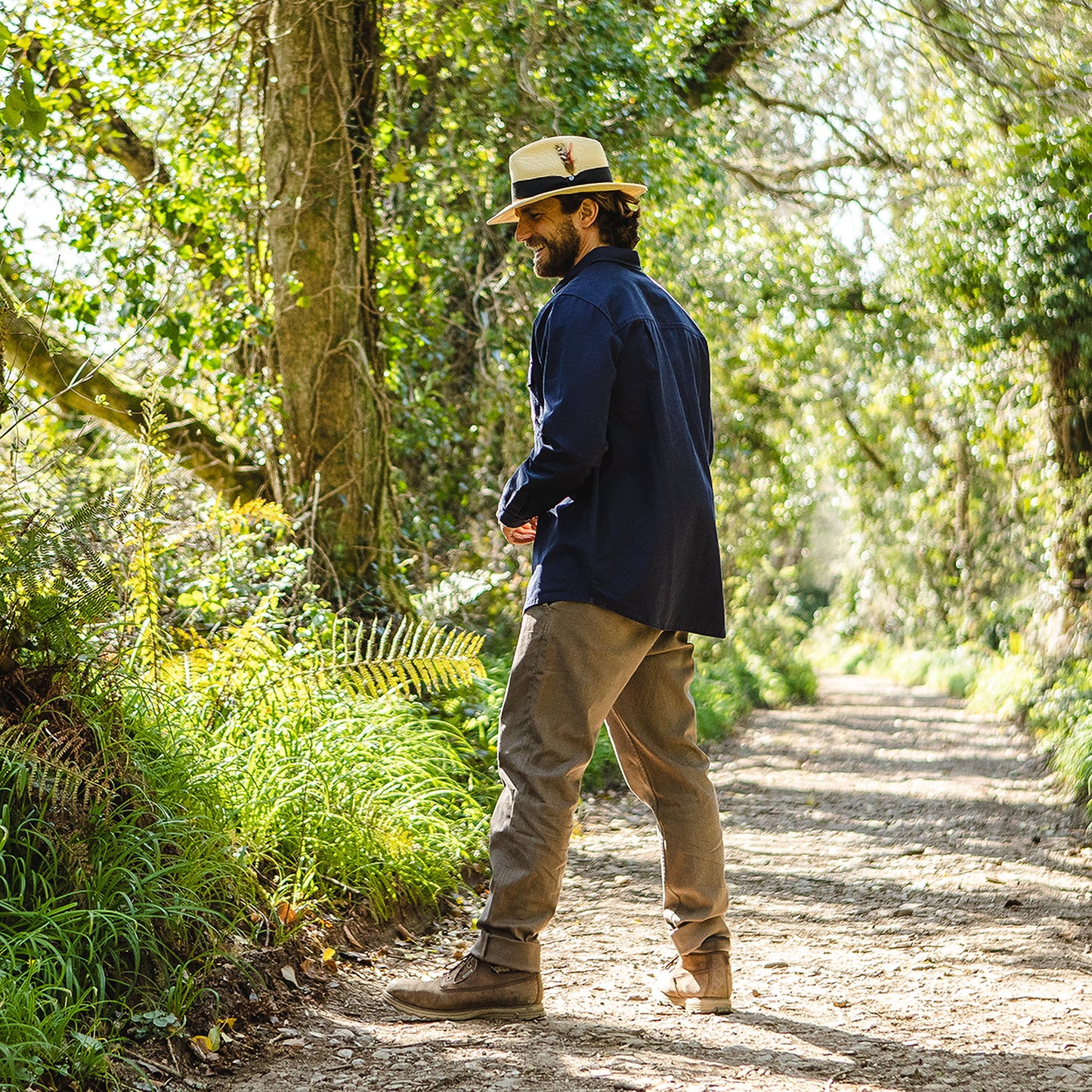 Chapeau Fedora Été en Paille Summer C- Crown naturel JAXON & JAMES