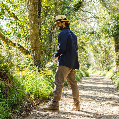 Chapeau Fedora Été en Paille Summer C- Crown naturel JAXON & JAMES