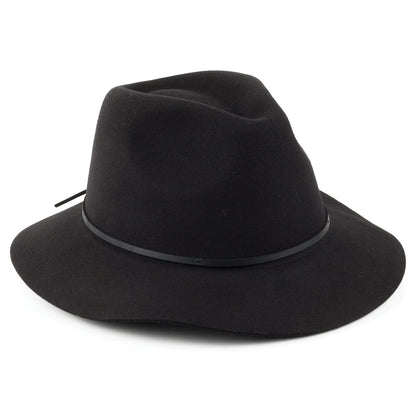 Chapeau Fedora Wesley noir BRIXTON