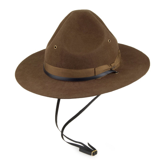 Chapeau Quatre-Bosses de Scout olive SCALA