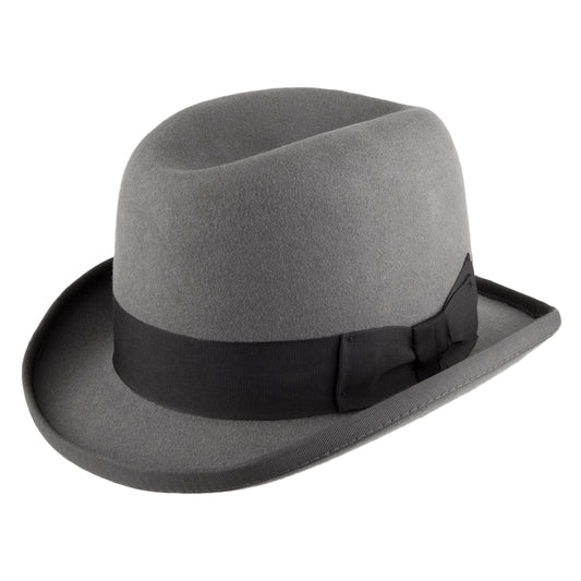 Chapeau Homburg Churchill gris DENTON