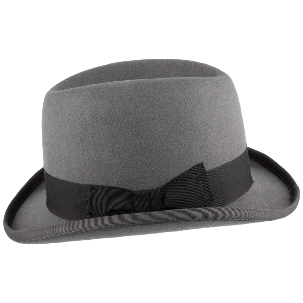 Chapeau Homburg Churchill gris DENTON
