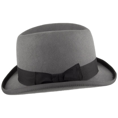 Chapeau Homburg Churchill gris DENTON