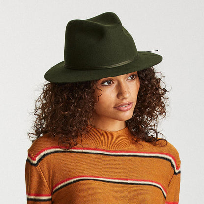 Chapeau Fedora Graham mousse BRIXTON