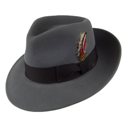 Chapeau Fedora Déformable 7002 graphite BAILEY