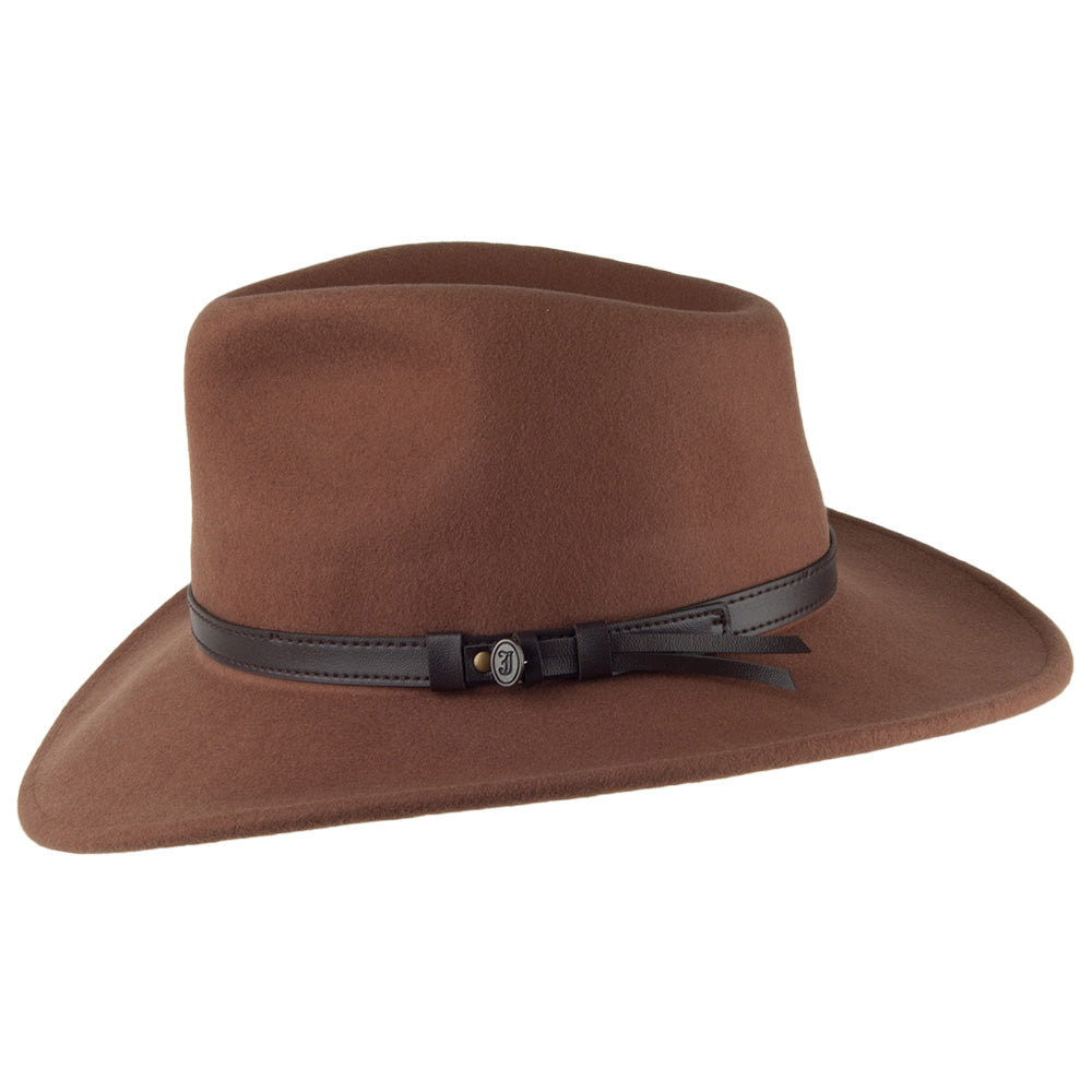 Chapeau Australien Déformable marron clair JAXON & JAMES