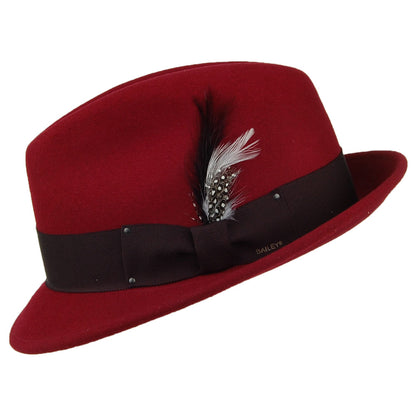 Chapeau Trilby en Laine Feutrée Déformable Hydrofuge Tino porto BAILEY