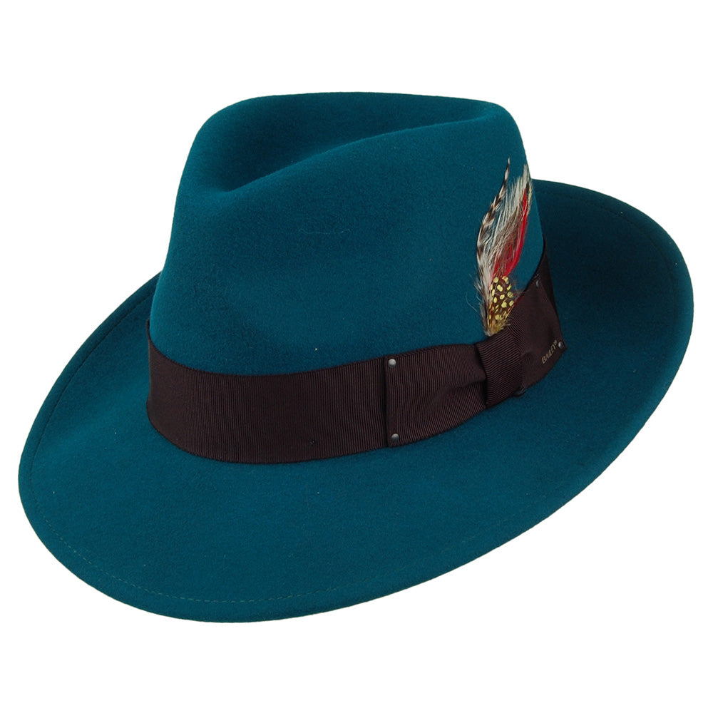 Chapeau Fedora Déformable 7002 bleu sarcelle BAILEY