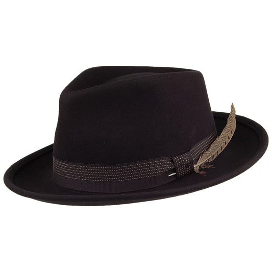 Chapeau Fedora Swindle II noir BRIXTON
