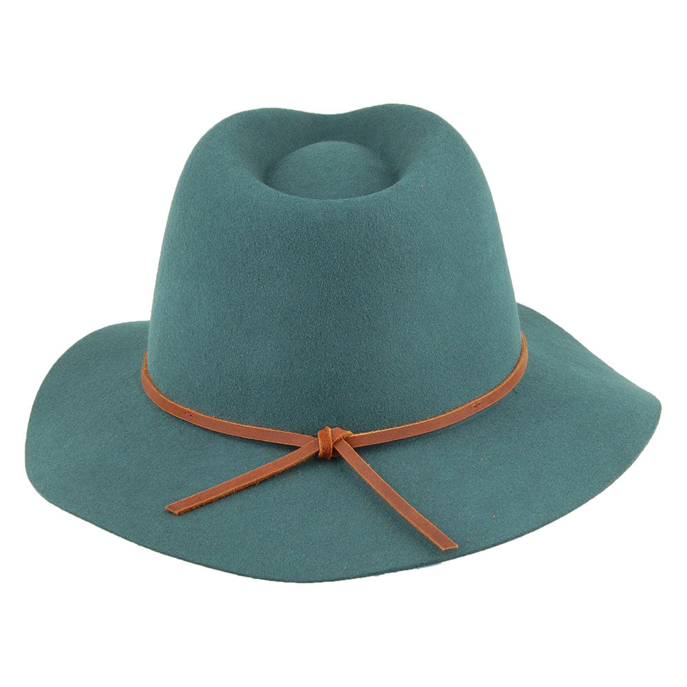 Chapeau Fedora Wesley émeraude BRIXTON