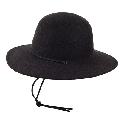 Chapeau Australien Tiller III mélange de noirs BRIXTON