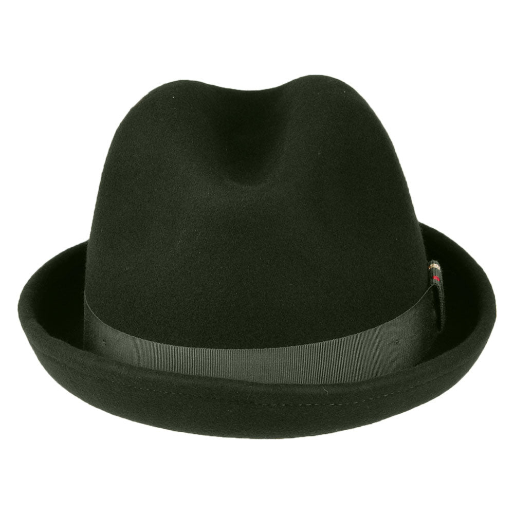 Chapeau Trilby en Laine Feutrée New Orleans mousse CHRISTYS