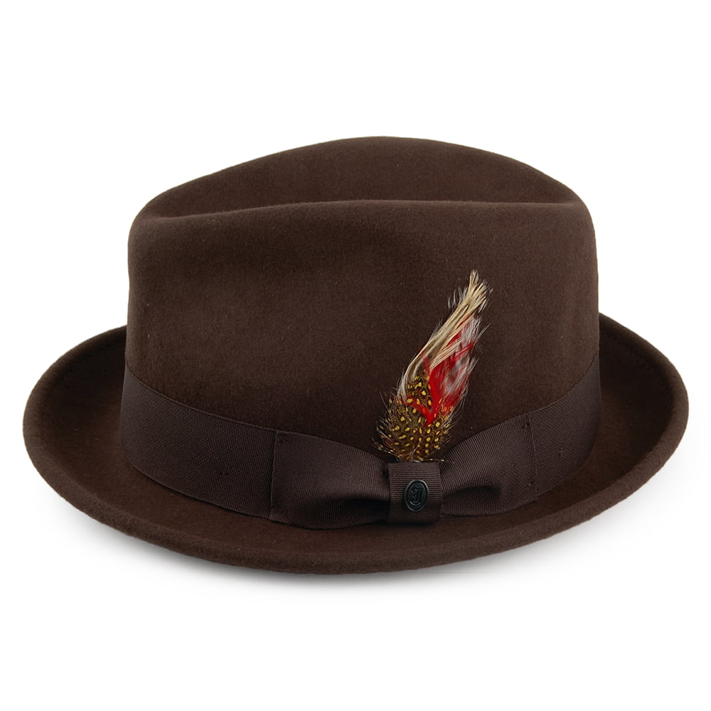 Chapeau Trilby Déformable Blues marron JAXON & JAMES