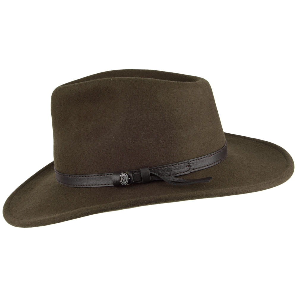 Chapeau Australien Déformable olive JAXON & JAMES