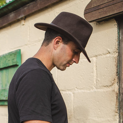 Chapeau Australien Déformable marron JAXON & JAMES