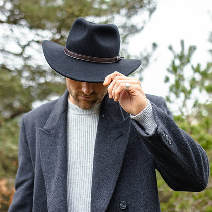 Chapeau Australien Déformable noir JAXON & JAMES