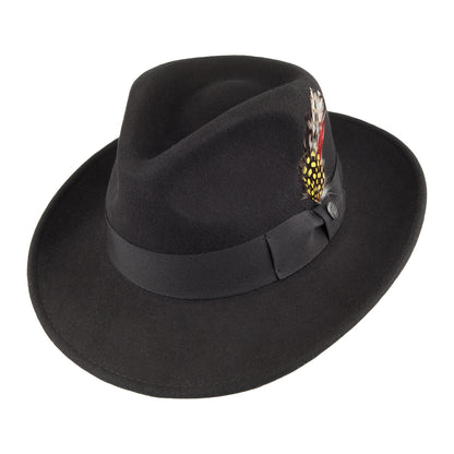 Chapeau Fedora Ford noir JAXON & JAMES