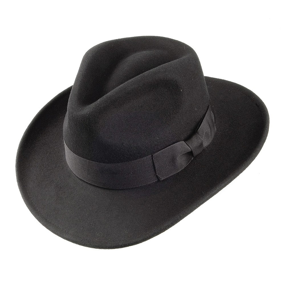 Chapeau Fedora Ford noir JAXON & JAMES