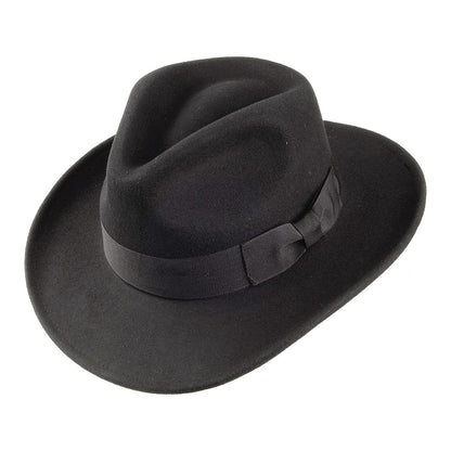 Chapeau Fedora Ford noir JAXON & JAMES