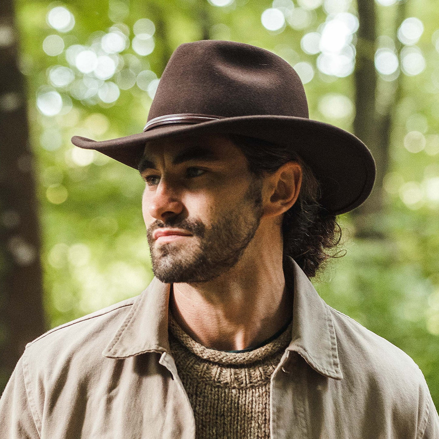 Chapeau de Cowboy Sedona marron JAXON & JAMES