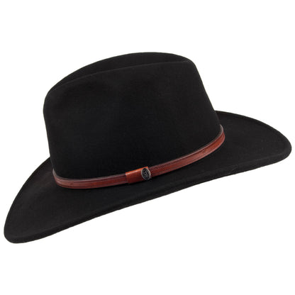 Chapeau de Cowboy Sedona noir JAXON & JAMES