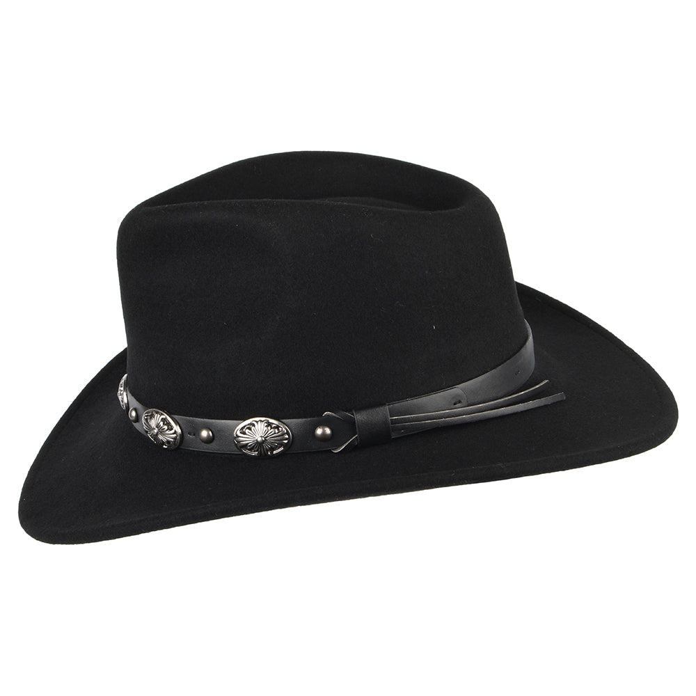 Chapeau de Cowboy Tombstone noir JAXON & JAMES