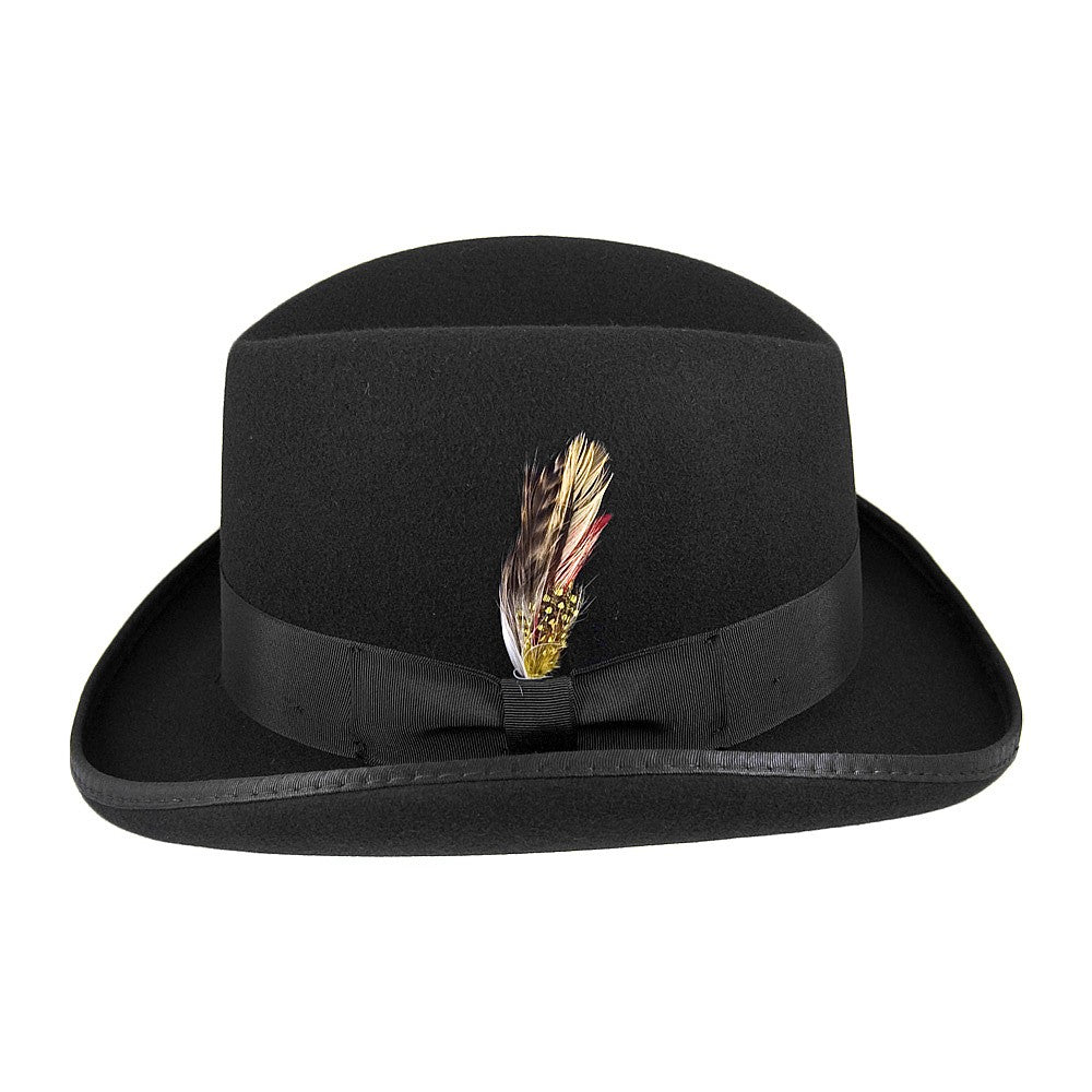 Chapeau Homburg en Laine noir JAXON & JAMES