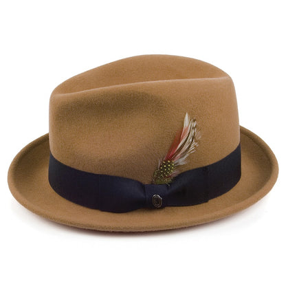 Chapeau Trilby Déformable Blues noix de pécan JAXON & JAMES