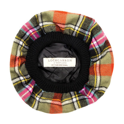 Chapeau Tam O'Shanter en Laine d'Agneau Bruce Of Kinnaird LOCHCARRON OF SCOTLAND