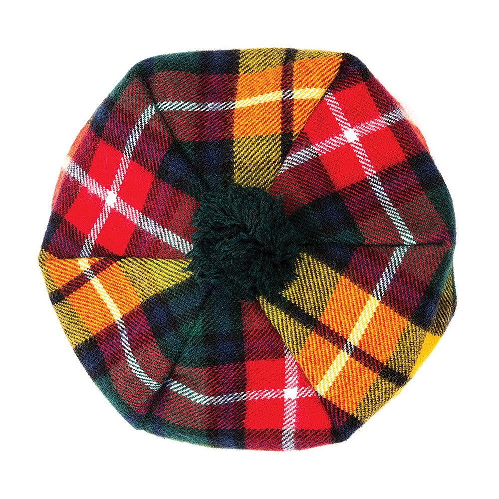 Chapeau Tam O'Shanter en Laine d'Agneau Buchanan Modern LOCHCARRON OF SCOTLAND