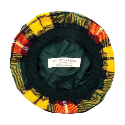 Chapeau Tam O'Shanter en Laine d'Agneau Buchanan Modern LOCHCARRON OF SCOTLAND