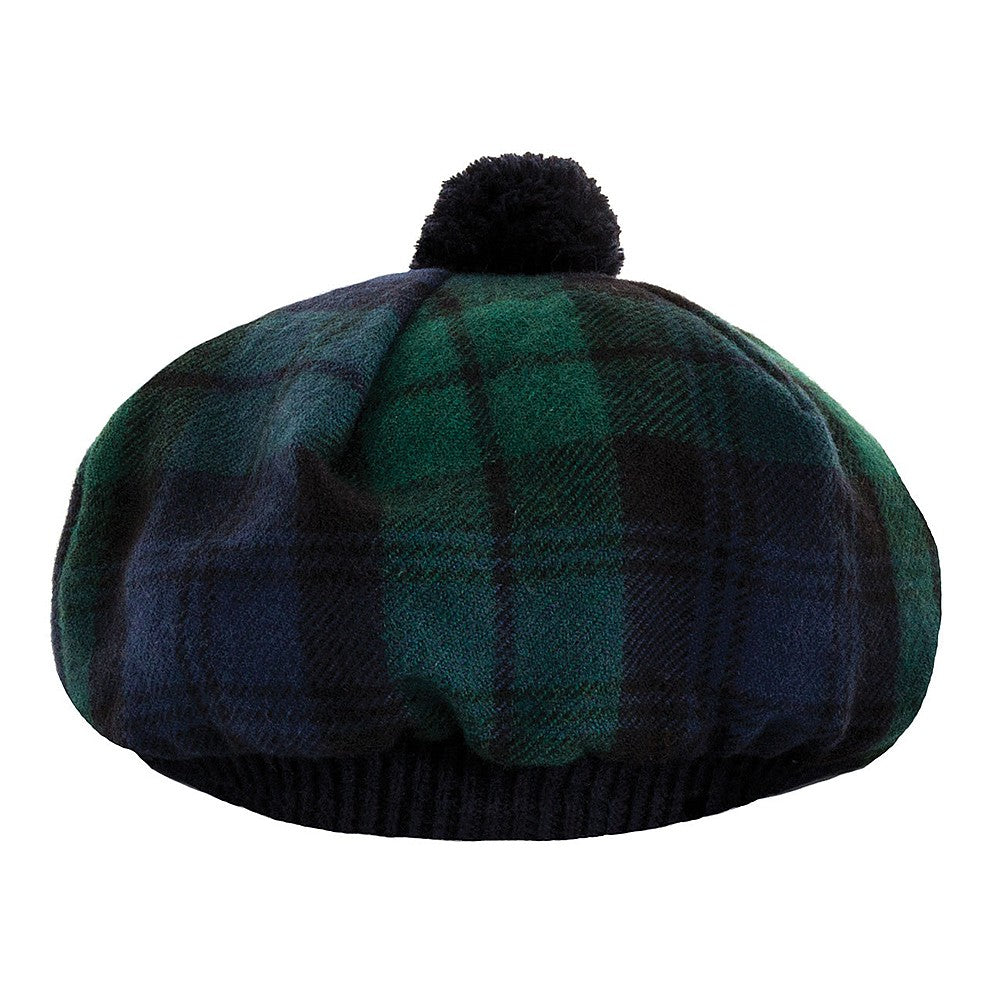 Chapeau Tam O'Shanter Black Watch Modern LOCHCARRON OF SCOTLAND