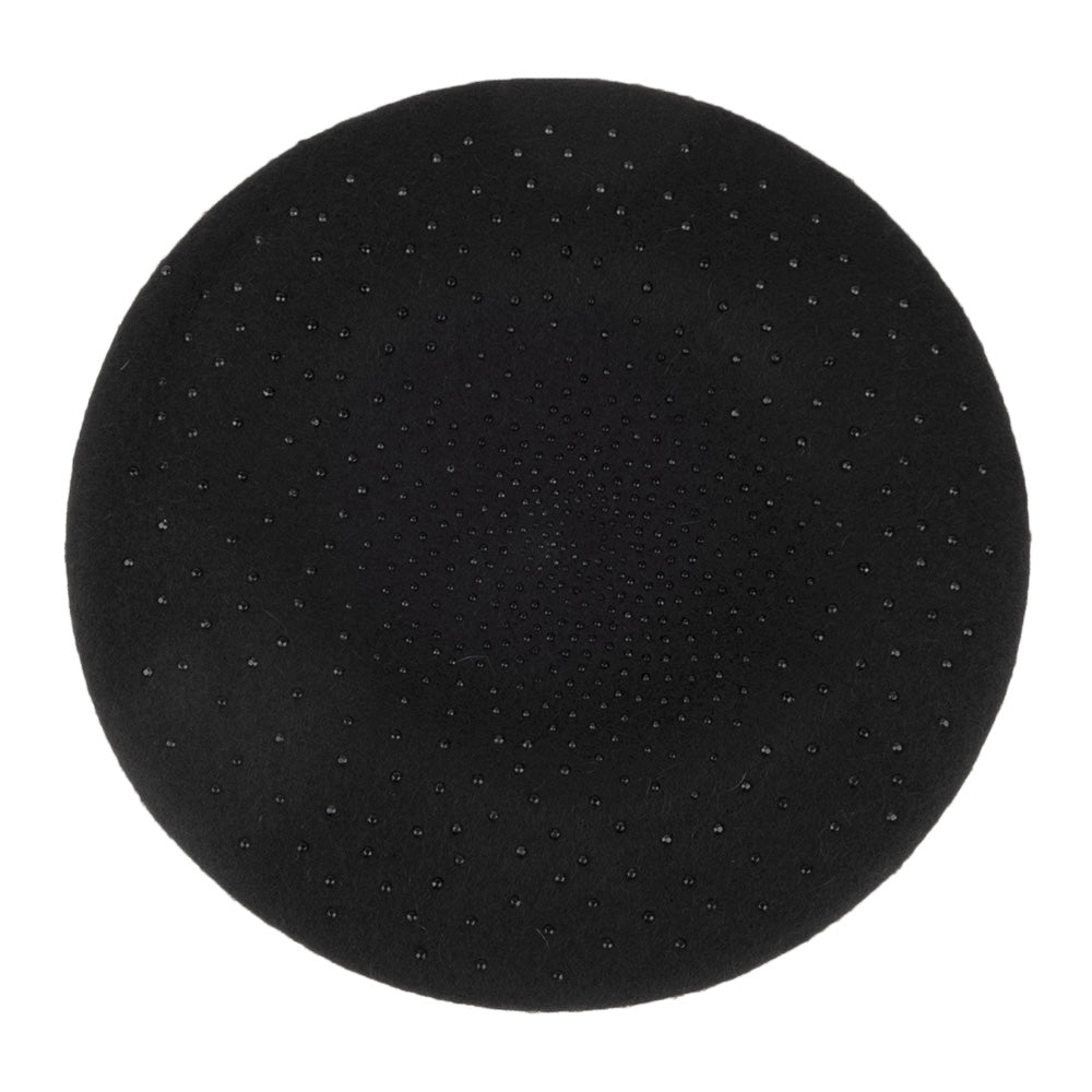 Béret en Laine avec Strass noir WHITELEY