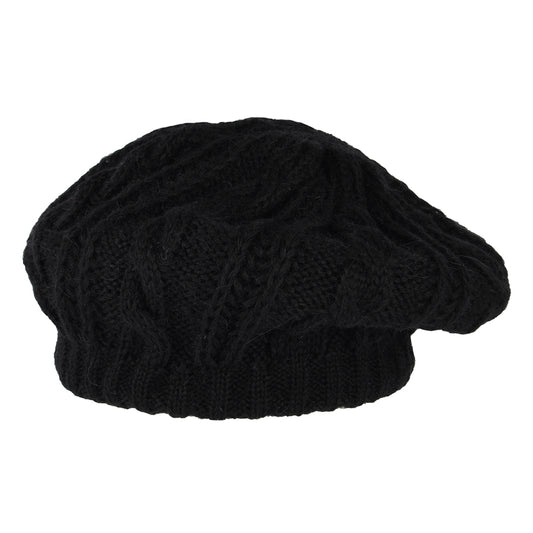 Béret à Torsades noir WHITELEY